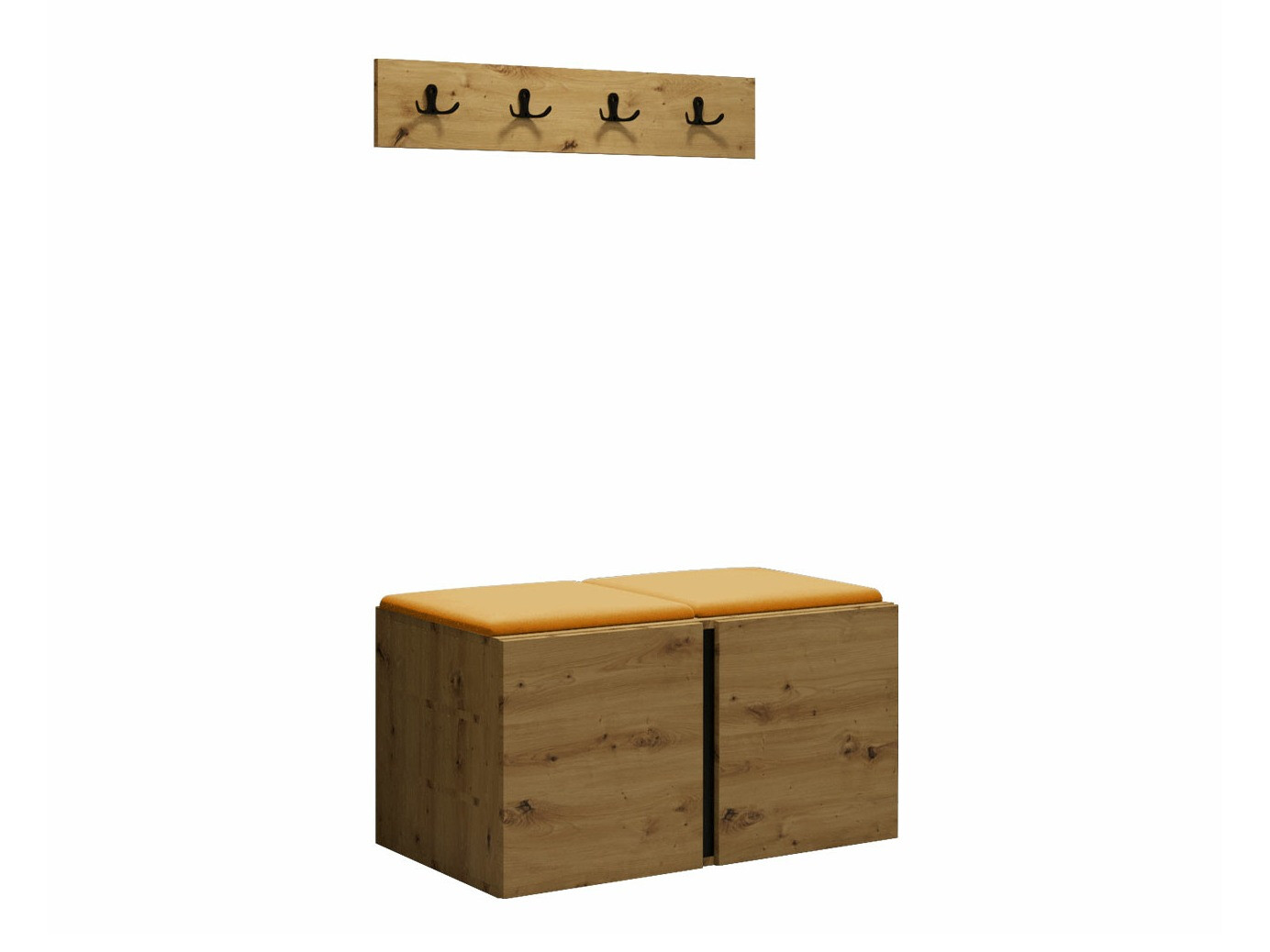 Set de hol Pinis VI (Stejar artizan)