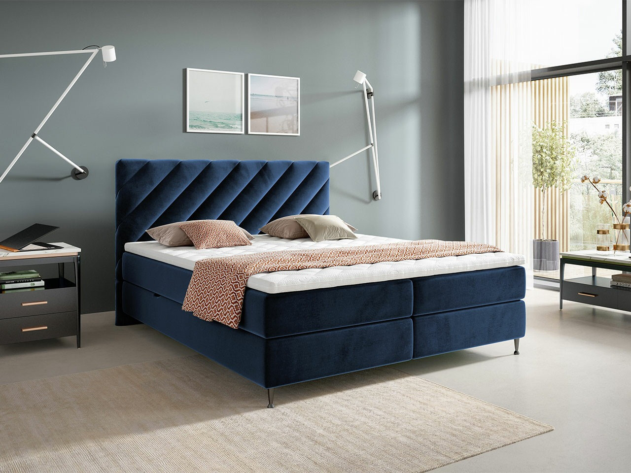 Pat boxspring ComfiDream Onaona (Fresh 11)