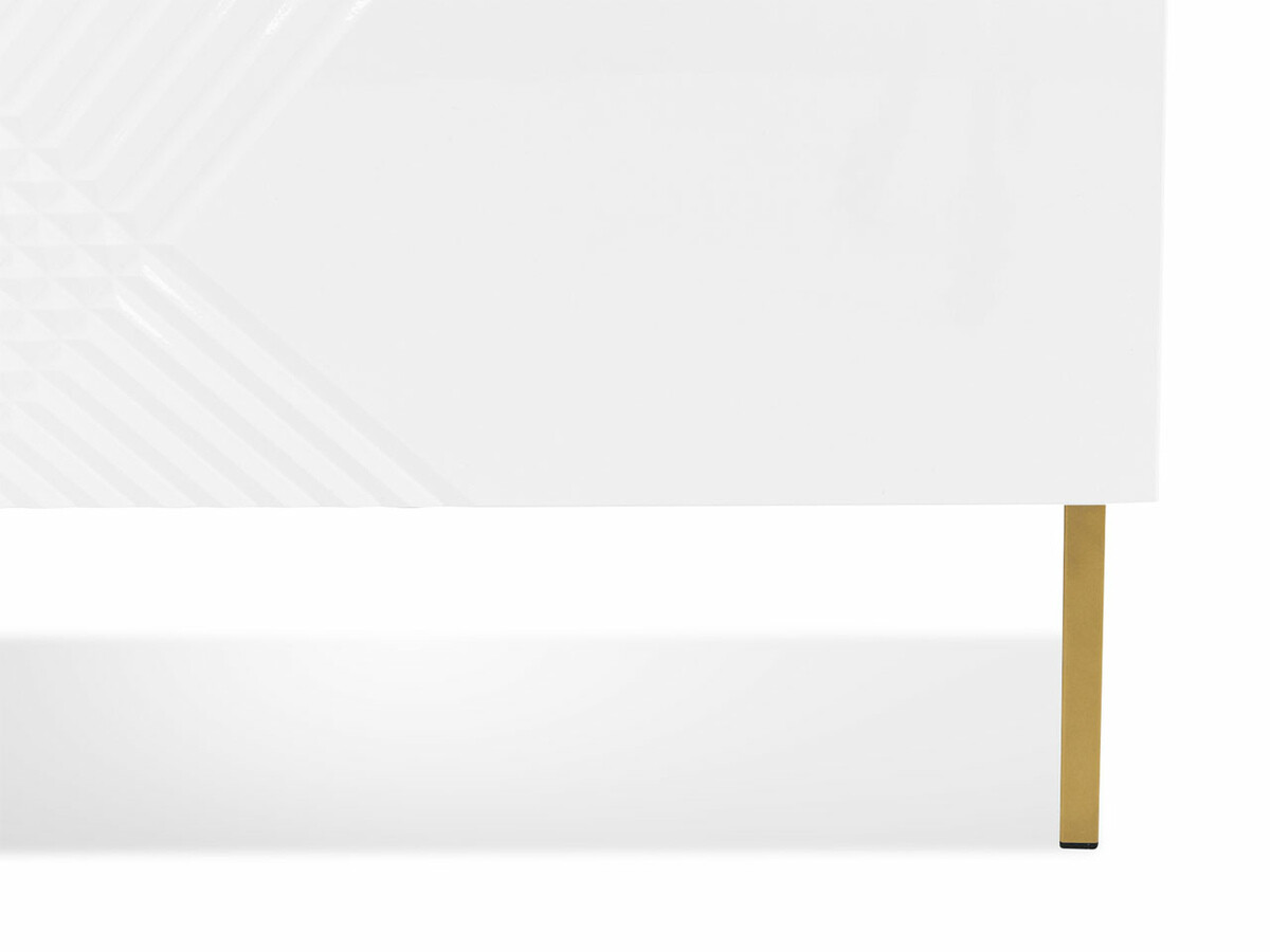 Noptieră Natar (Alb + Alb lucios)