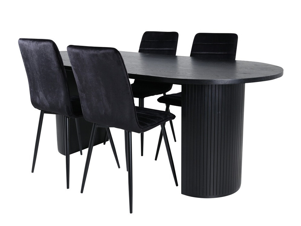 Set de mese Dallas 3325 (Negru)