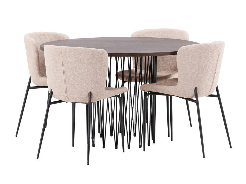 Set de mese Dallas 3379 (Bej + Negru)
