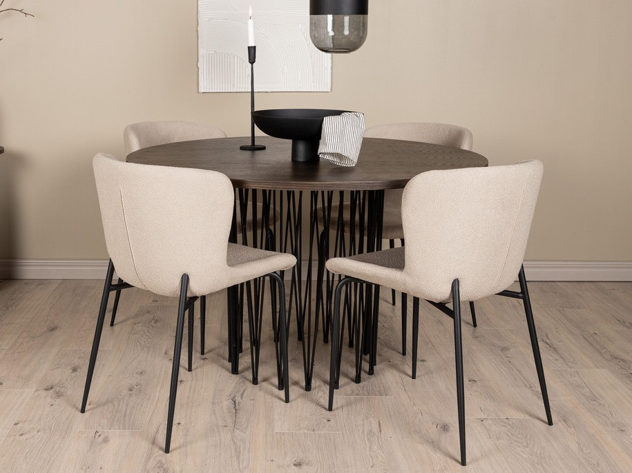 Set de mese Dallas 3379 (Bej + Negru)