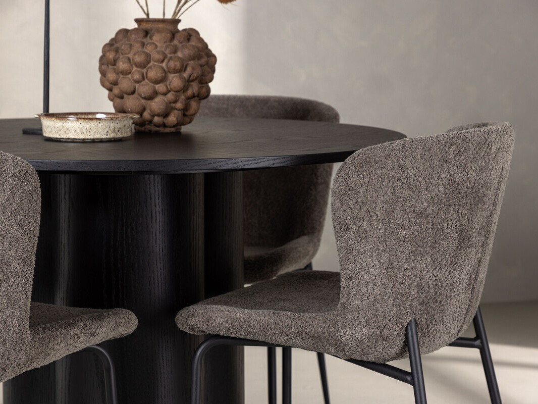 Set de mese Dallas 3432 (Maro + Negru)