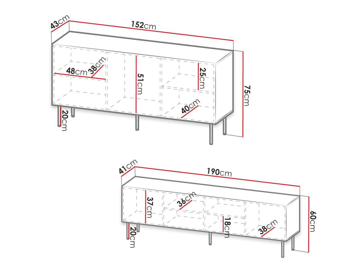 Set de living Lorelbo 104 (Negru + Auriu)