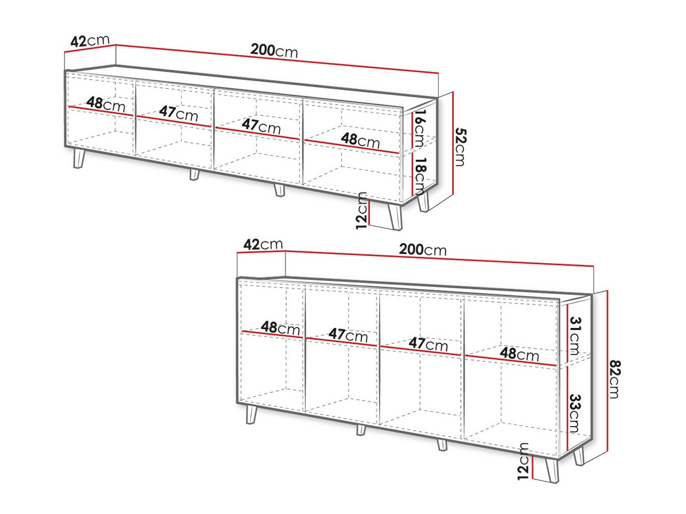 Set de living Charlotte 188 (Alb)