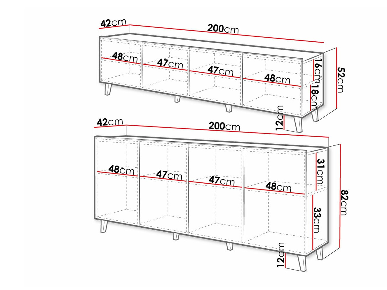 Set de living Charlotte 212 (Alb)