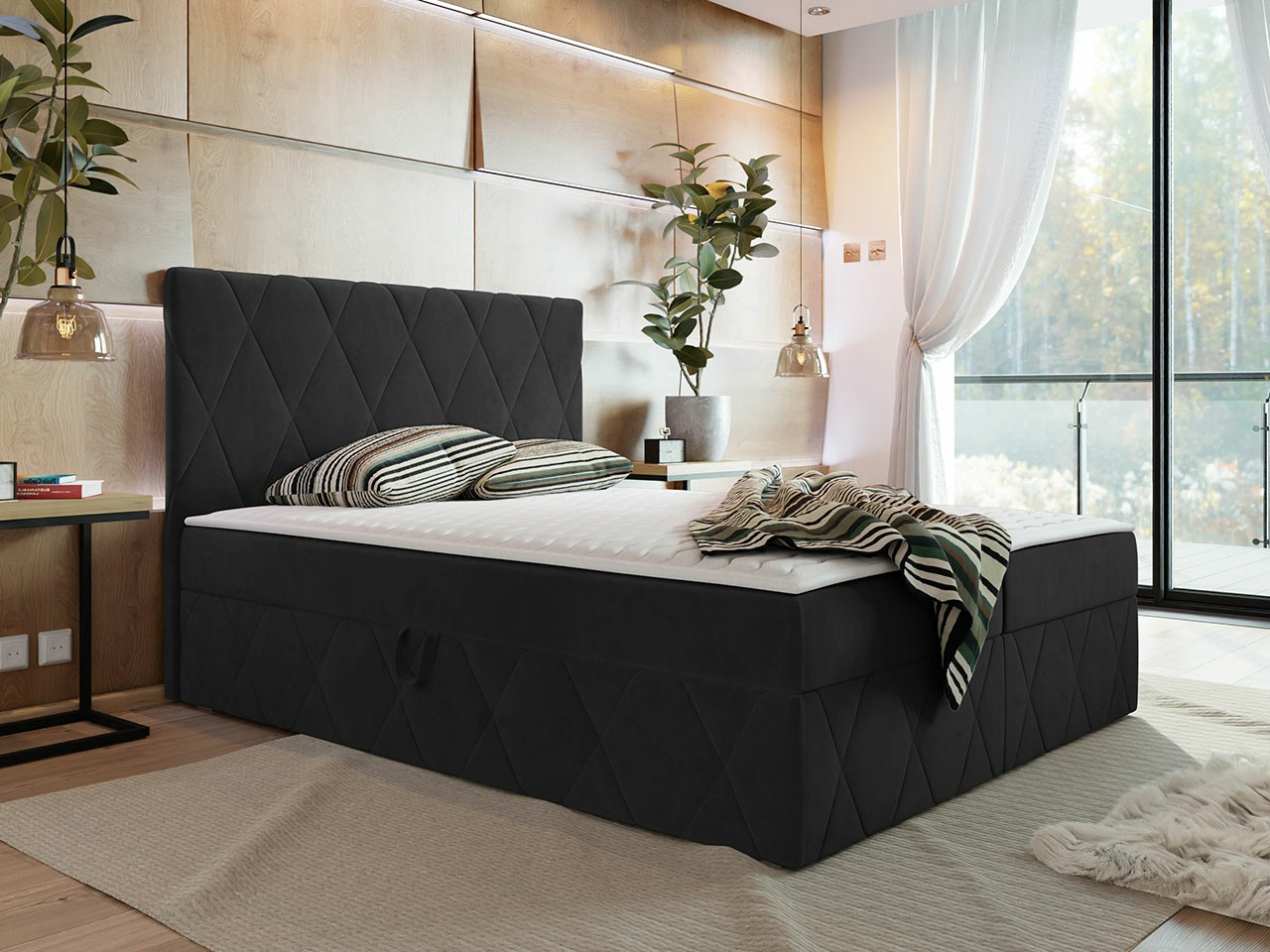 Pat boxspring Comfivo Avis (Magic Velvet 2219)