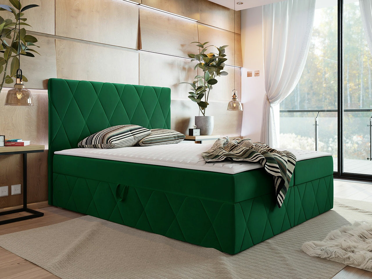 Pat boxspring Comfivo Avis (Magic Velvet 2225)