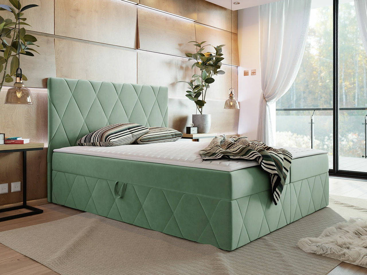 Pat boxspring Comfivo Avis (Magic Velvet 2227)