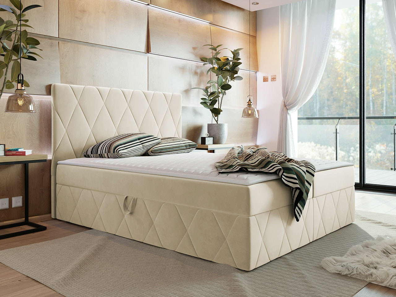 Pat boxspring Comfivo Avis (Magic Velvet 2250)