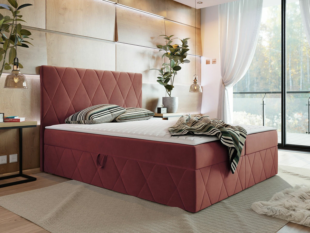 Pat boxspring Comfivo Avis (Magic Velvet 2258)