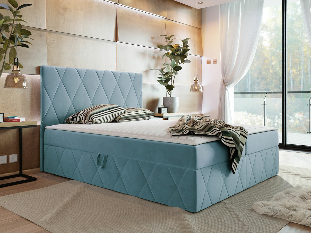 Pat boxspring Comfivo Avis (Magic Velvet 2260)