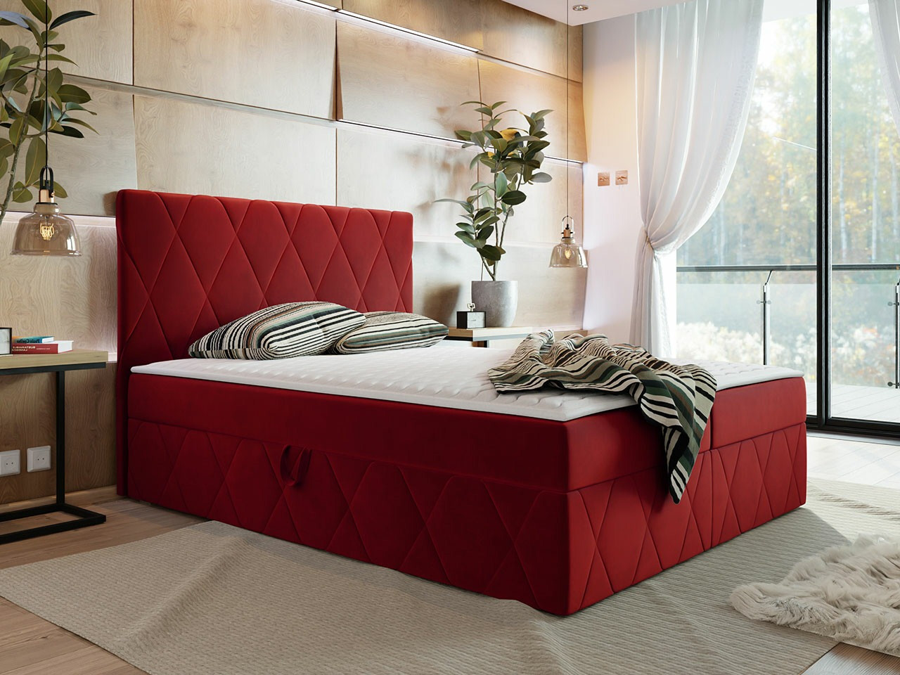Pat boxspring Comfivo Avis (Magic Velvet 2267)