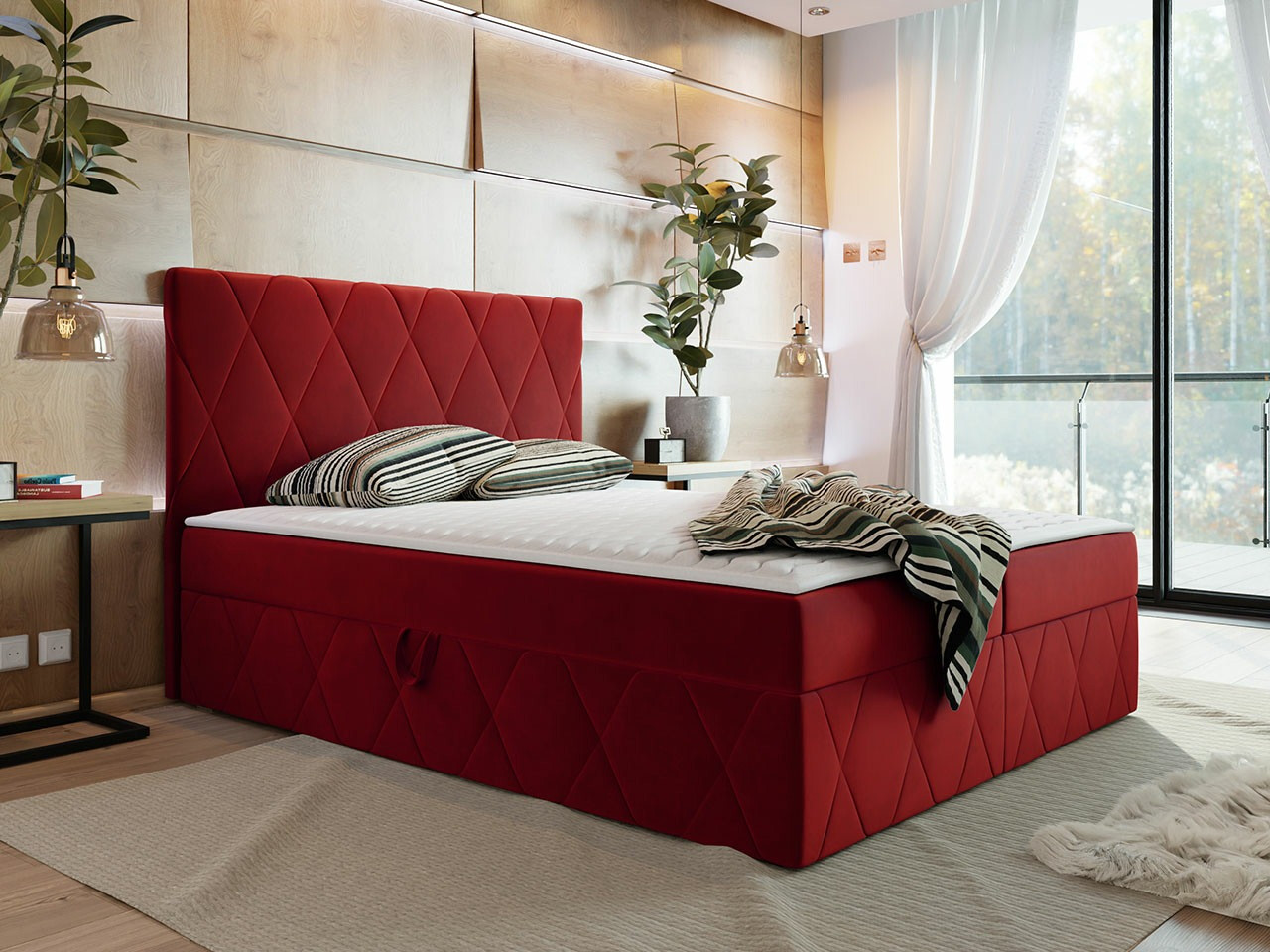 Pat boxspring Comfivo Avis (Magic Velvet 2267)