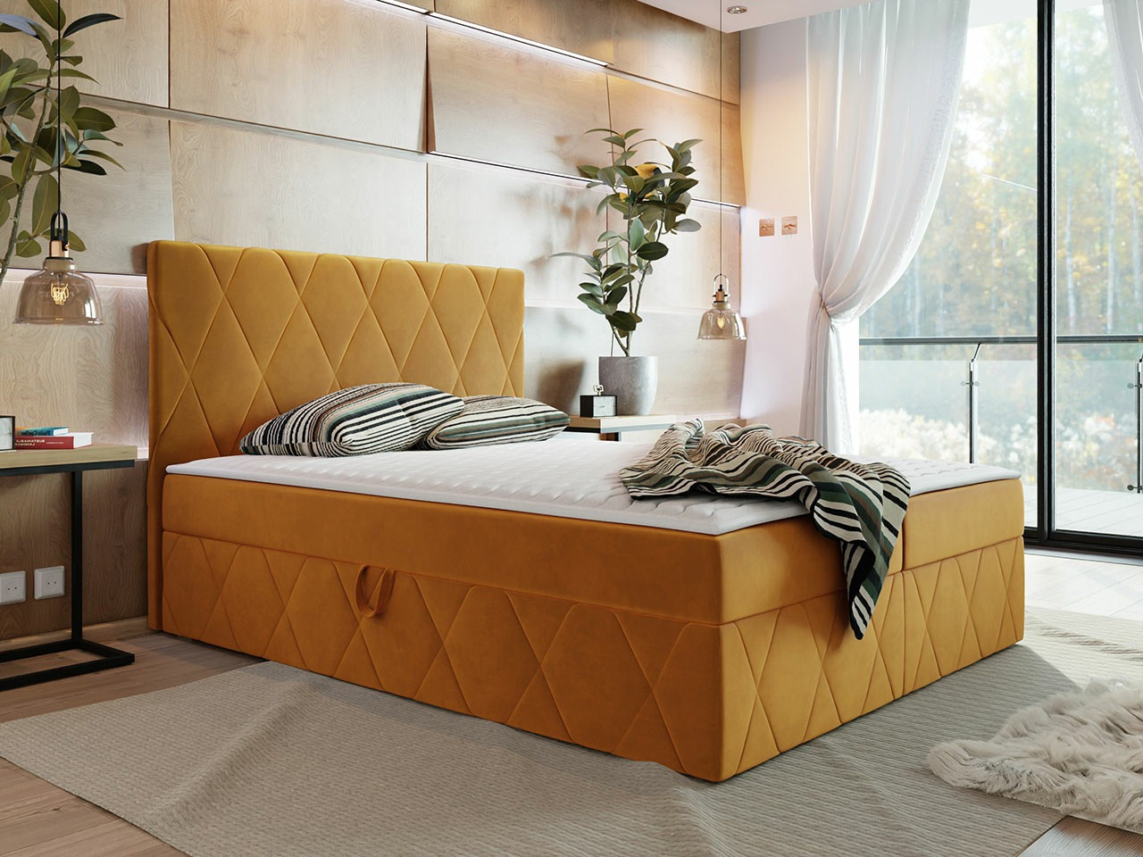 Pat boxspring Comfivo Avis (Magic Velvet 2288)