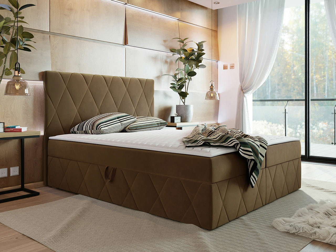 Pat boxspring Comfivo Avis (Magic Velvet 2299)