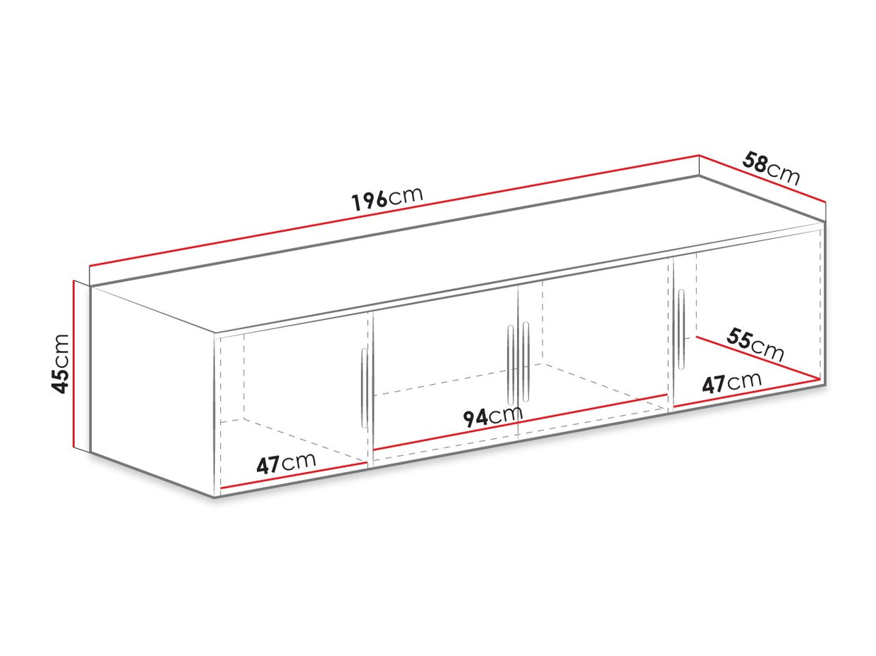 Dulap Dortivu I (Grafit)