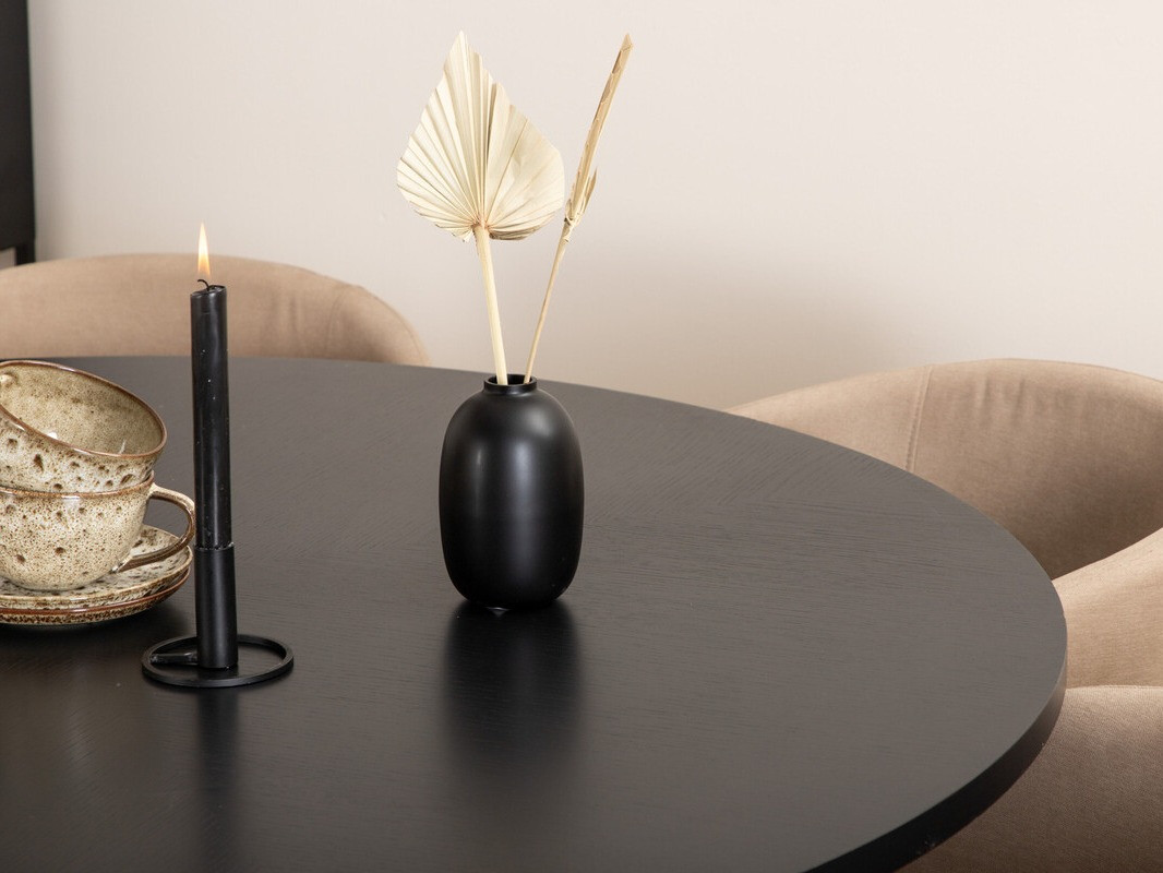 Set de mese Dallas 2378 (Negru + Bej)