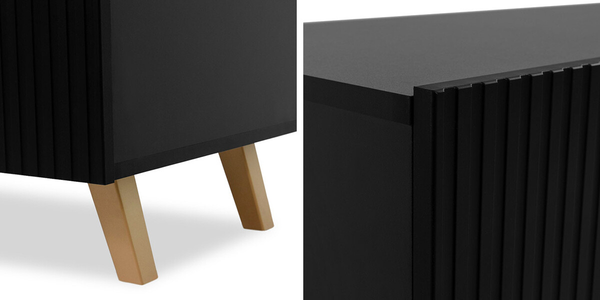 Set de living Dicto (Negru)