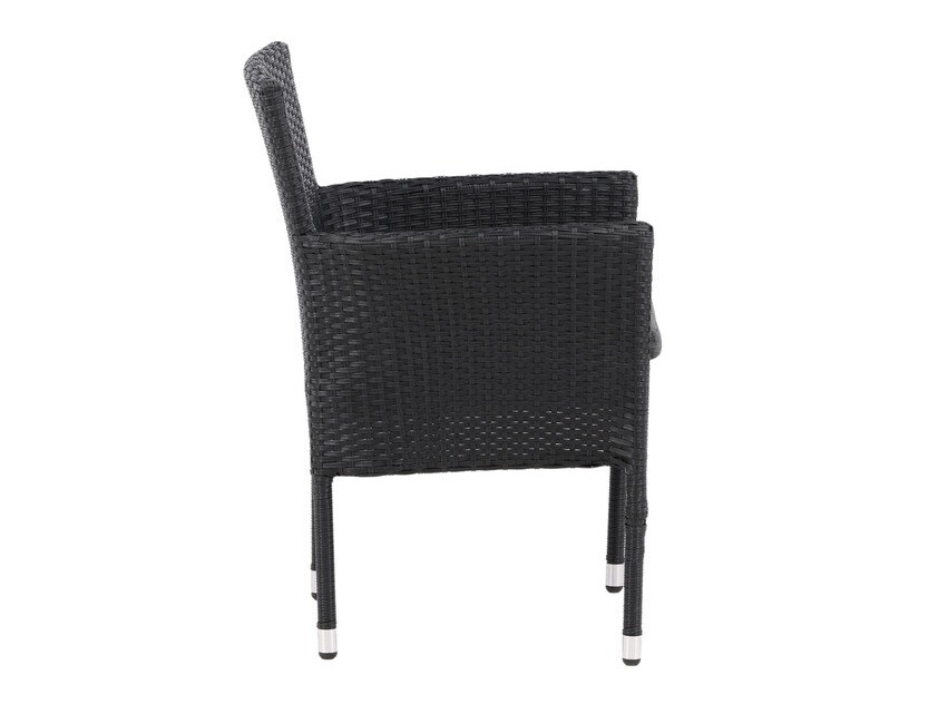 Scaun de exterior Dallas 3475 (Negru + Gri)