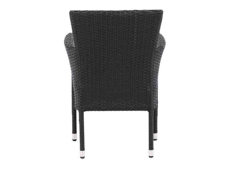 Scaun de exterior Dallas 3475 (Negru + Gri)