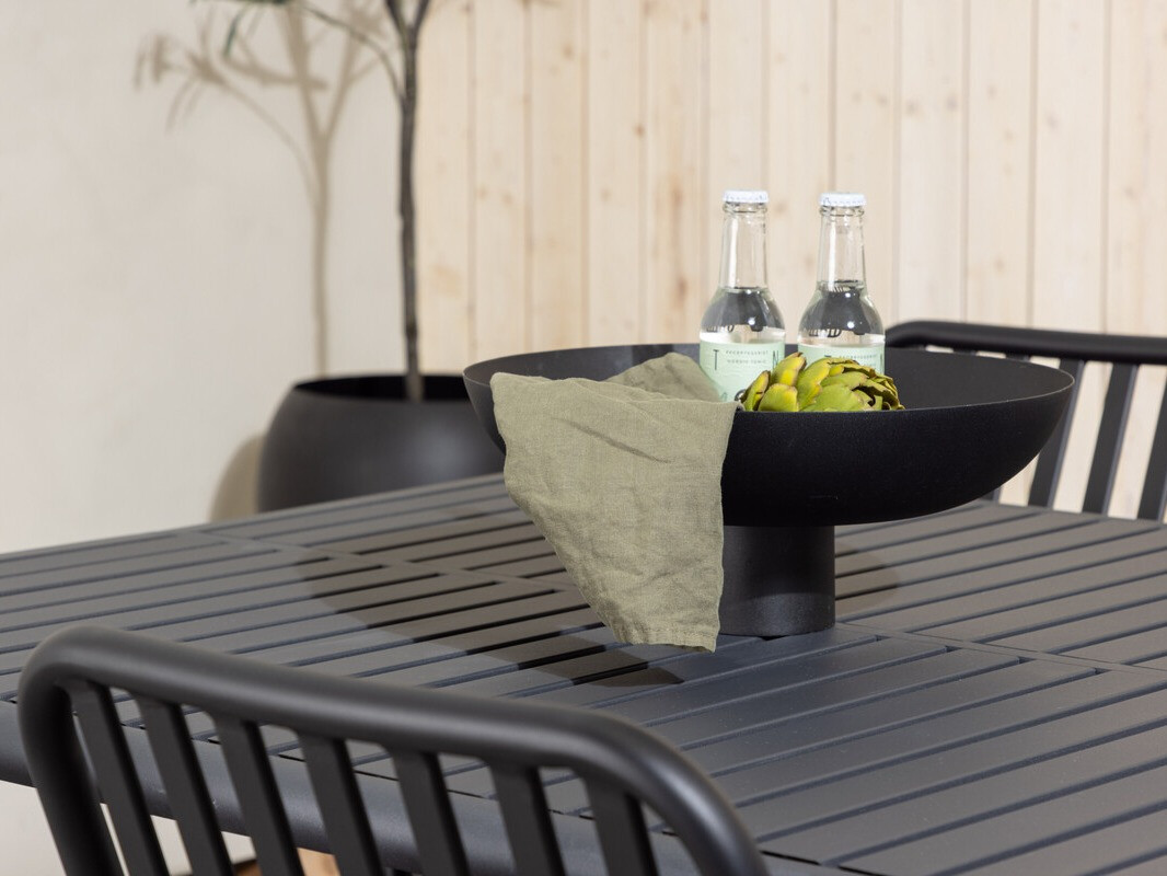 Mese și scaune Dallas 3541 (Negru)