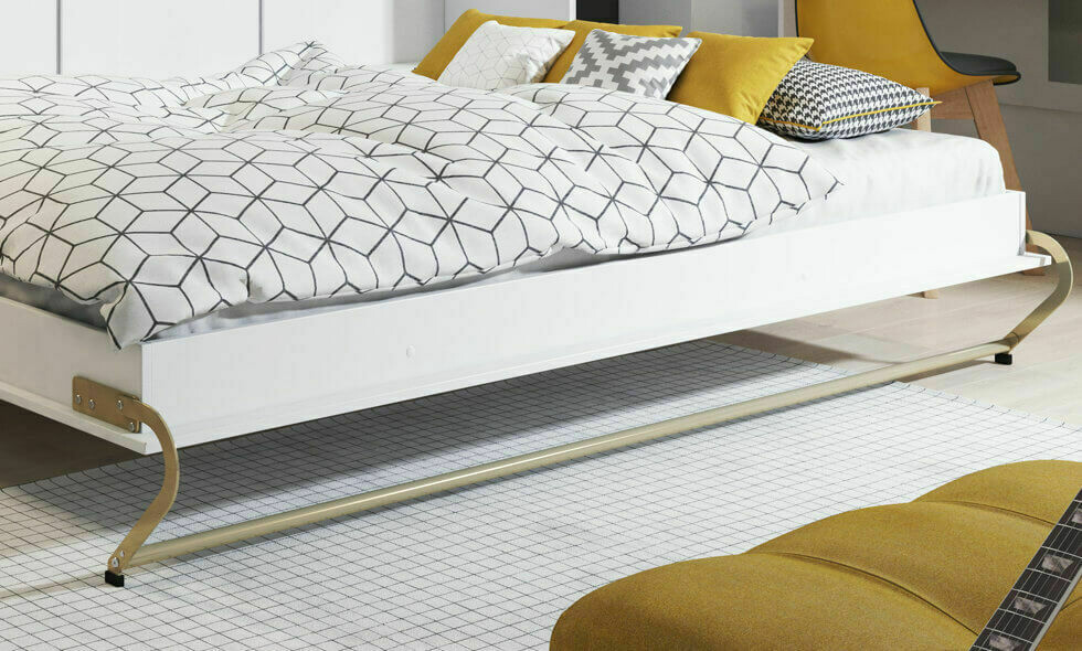 Pat rabatabil Concept Pro Lenart IV (Alb)