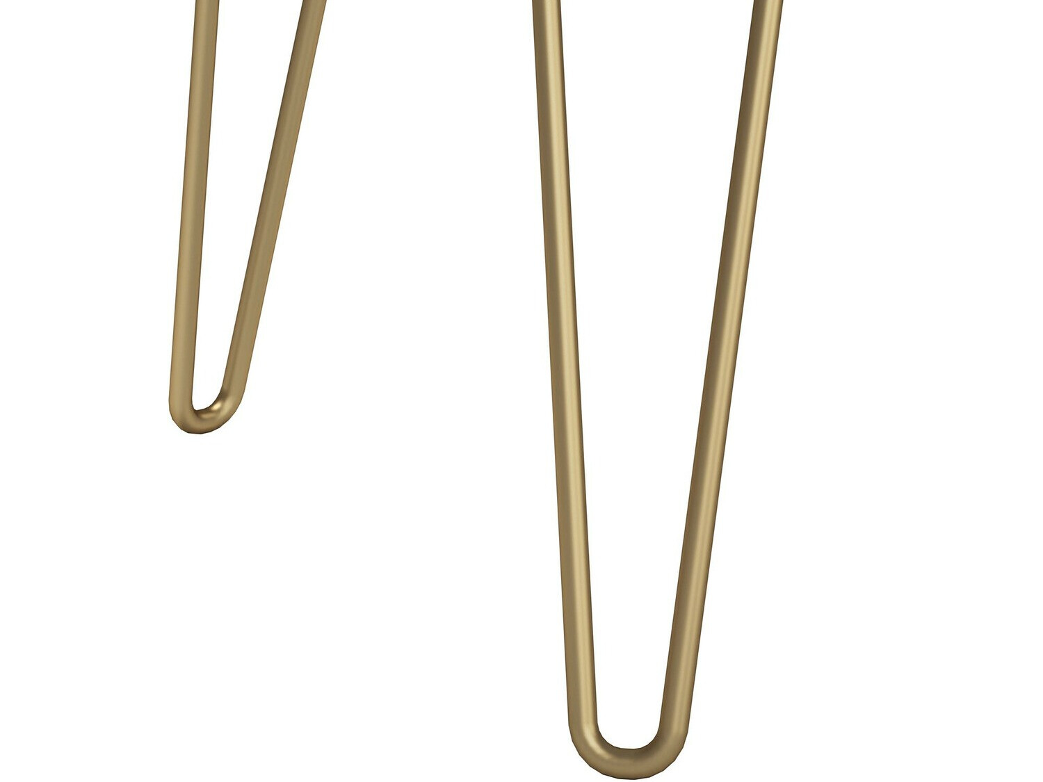 Set de măsuțe de cafea Tulsa 561 (Marmură albă + Auriu)