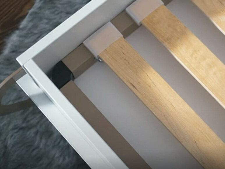 Set de mobilier Concept Pro Lenart XI (Alb lucios + Alb)