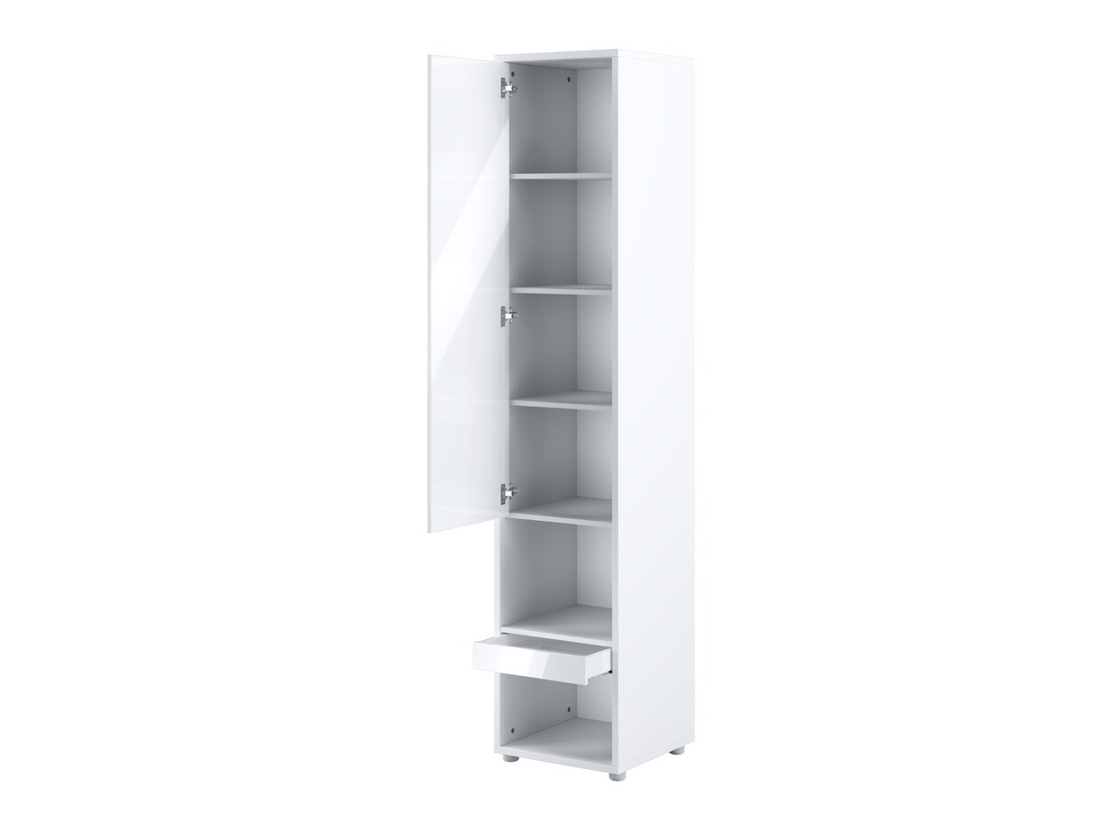 Set de mobilier Concept Pro Lenart XI (Alb lucios + Alb)