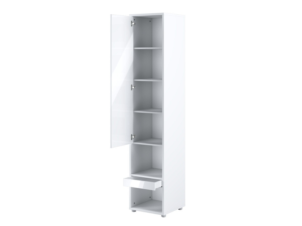 Set de mobilier Concept Pro Lenart XI (Alb lucios + Alb)