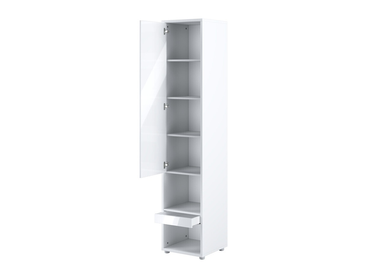 Set de mobilier Concept Pro Lenart XI (Alb lucios + Alb)