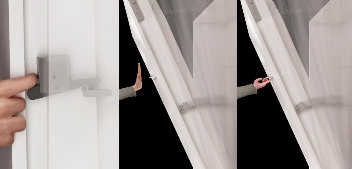 Set de mobilier Concept Pro Lenart XI (Alb lucios + Alb)
