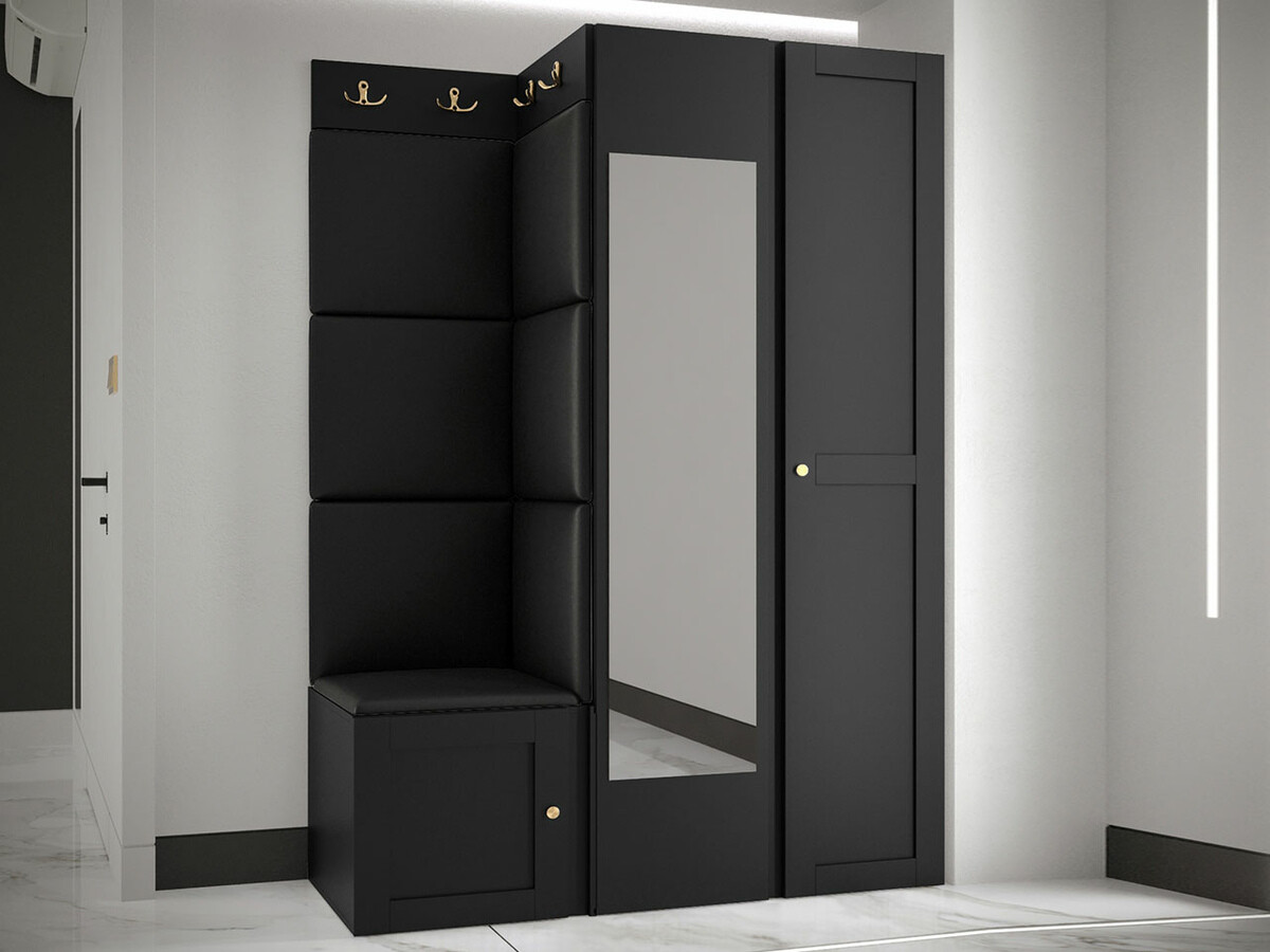 Set de hol Hartford 380 (Negru)