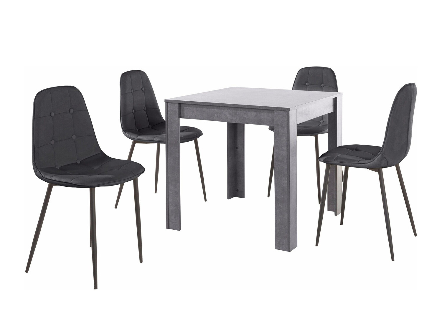 Set de mese Tulsa 570 (Negru)