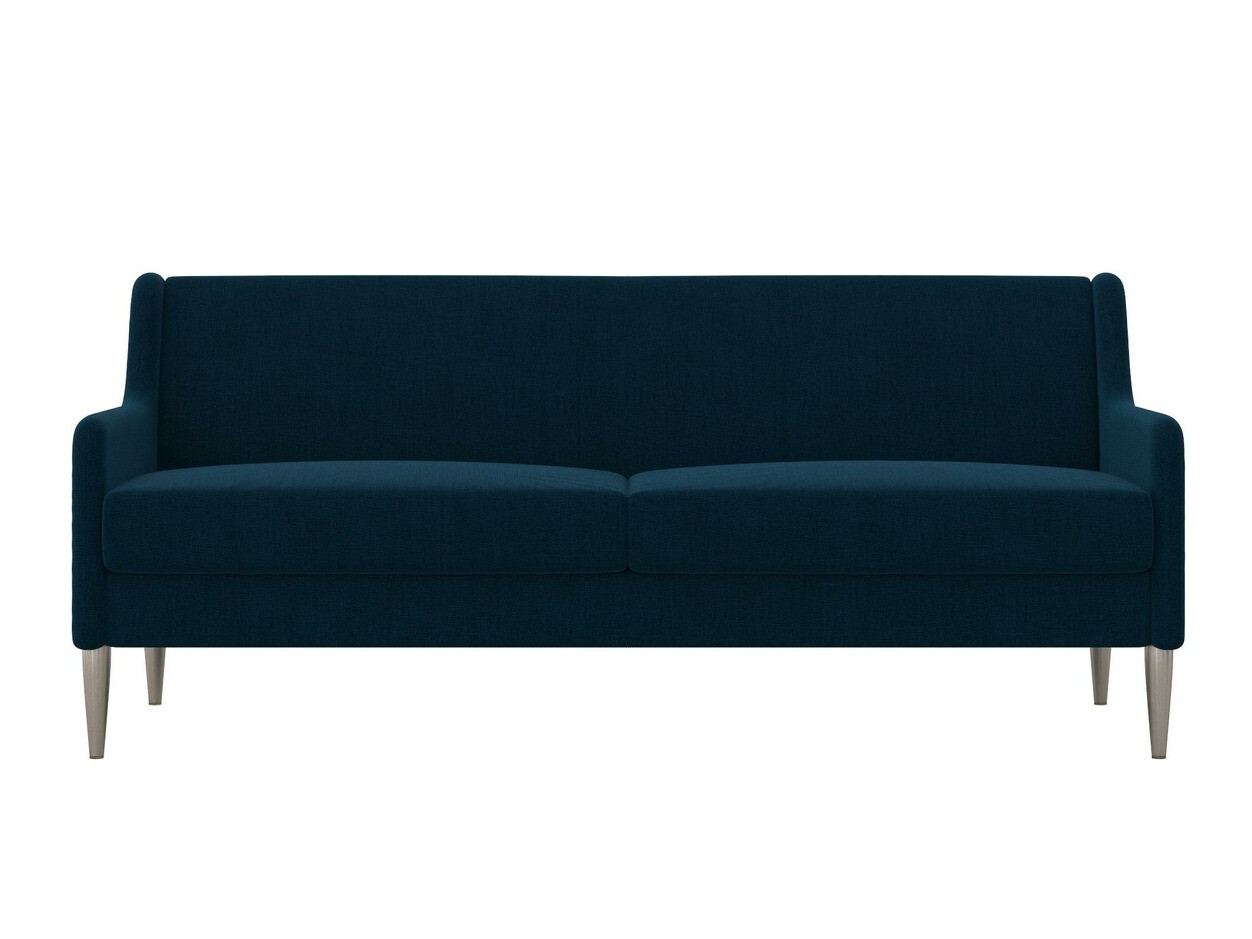 Canapea Tulsa 708 (Albastru + Argint)