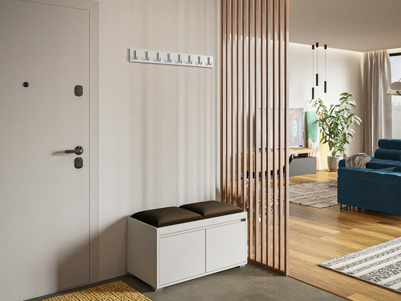 Set de hol Comfivo Pinus I (Alb + Manila 04)