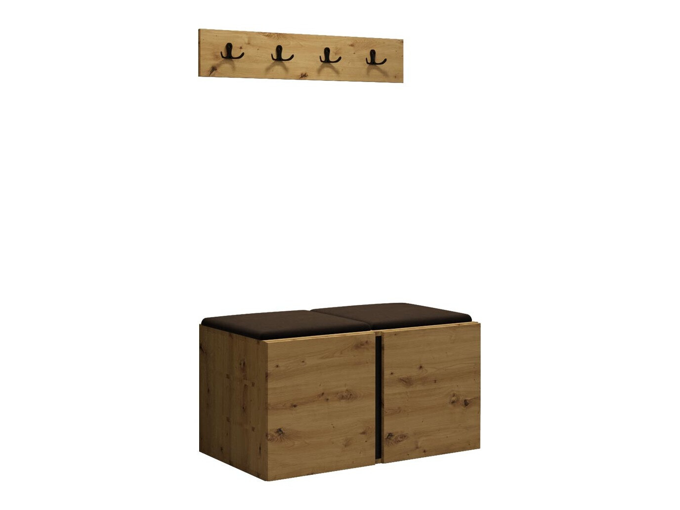Set de hol Pinis VI (Stejar artizan)