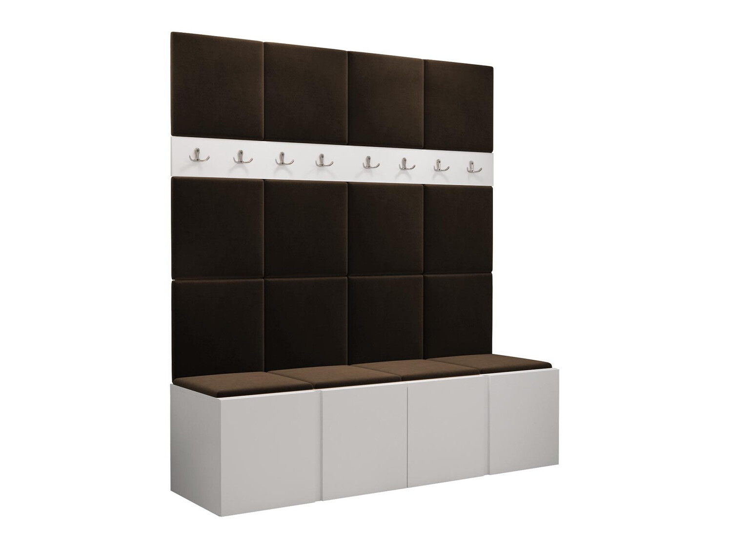 Set de hol Pinis V (Alb)