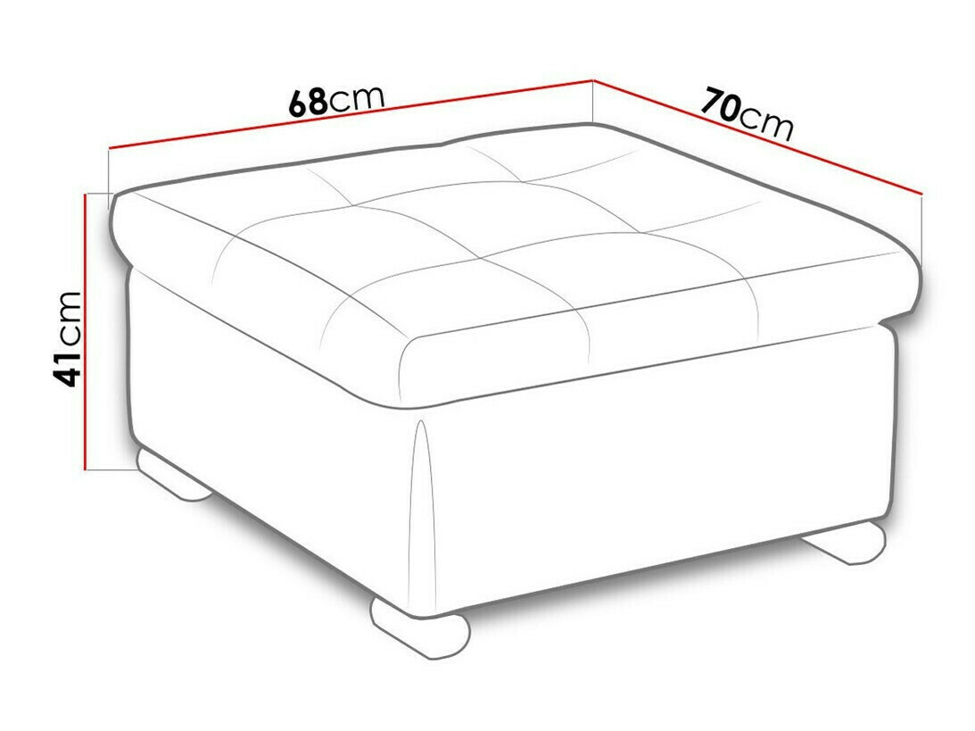 Set mobilier tapițat Comfivo Gemma I (Soft 017 + Lawa 05)