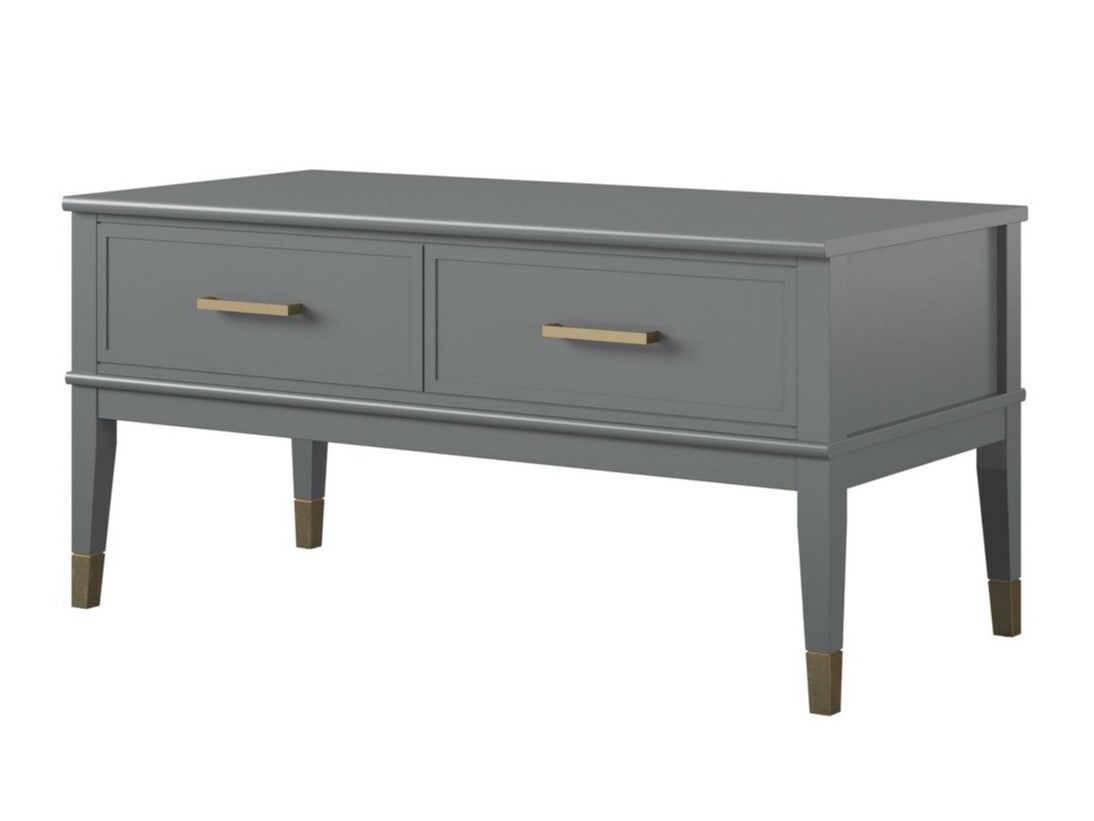 Masă de cafea rotativă CosmoLiving by Cosmopolitan Belromu 105 (Grafit)