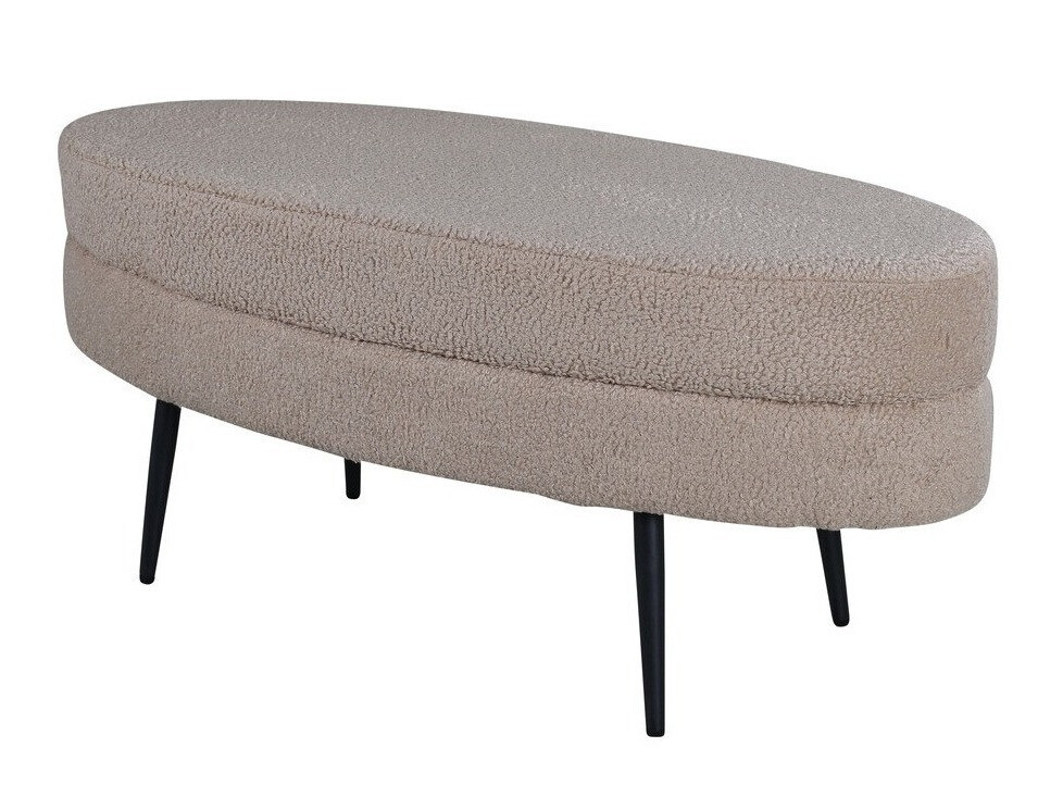 Bancă tapițată Dallas 2920 (Bej + Negru)