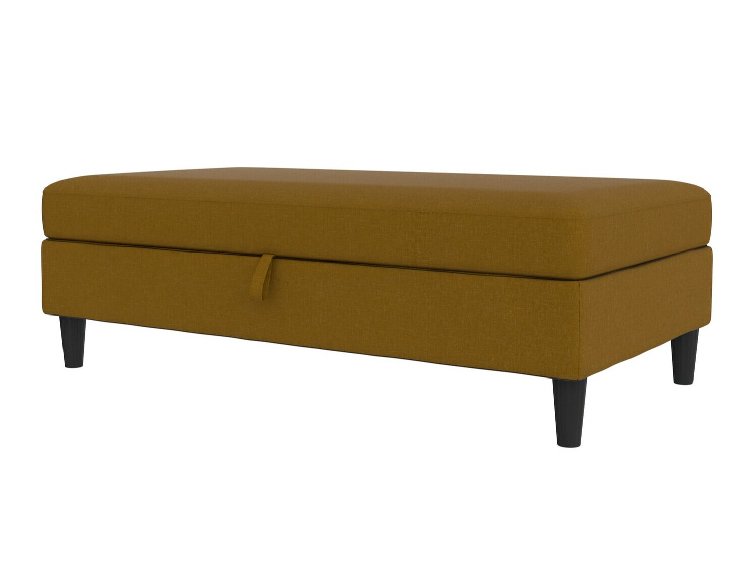 Bancă tapițată Tulsa 537 (Galben închis)