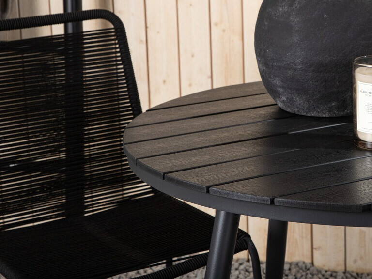 Mese și scaune Dallas 3782 (Negru)