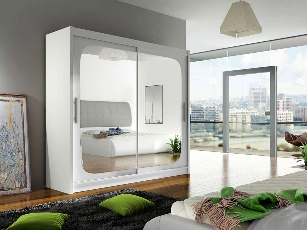 Dulap Closico Pallor VIII (Alb)