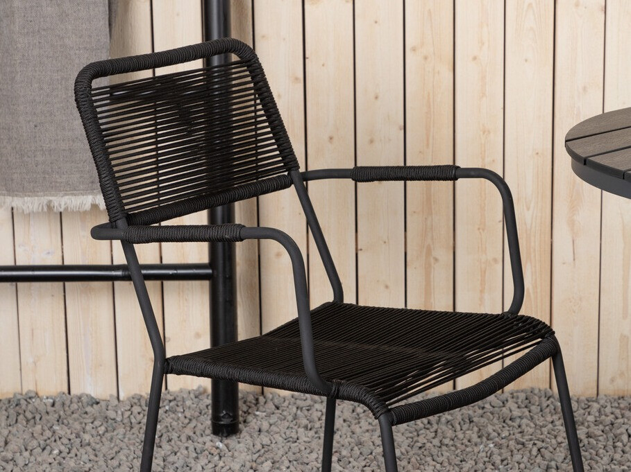 Mese și scaune Dallas 3784 (Negru)