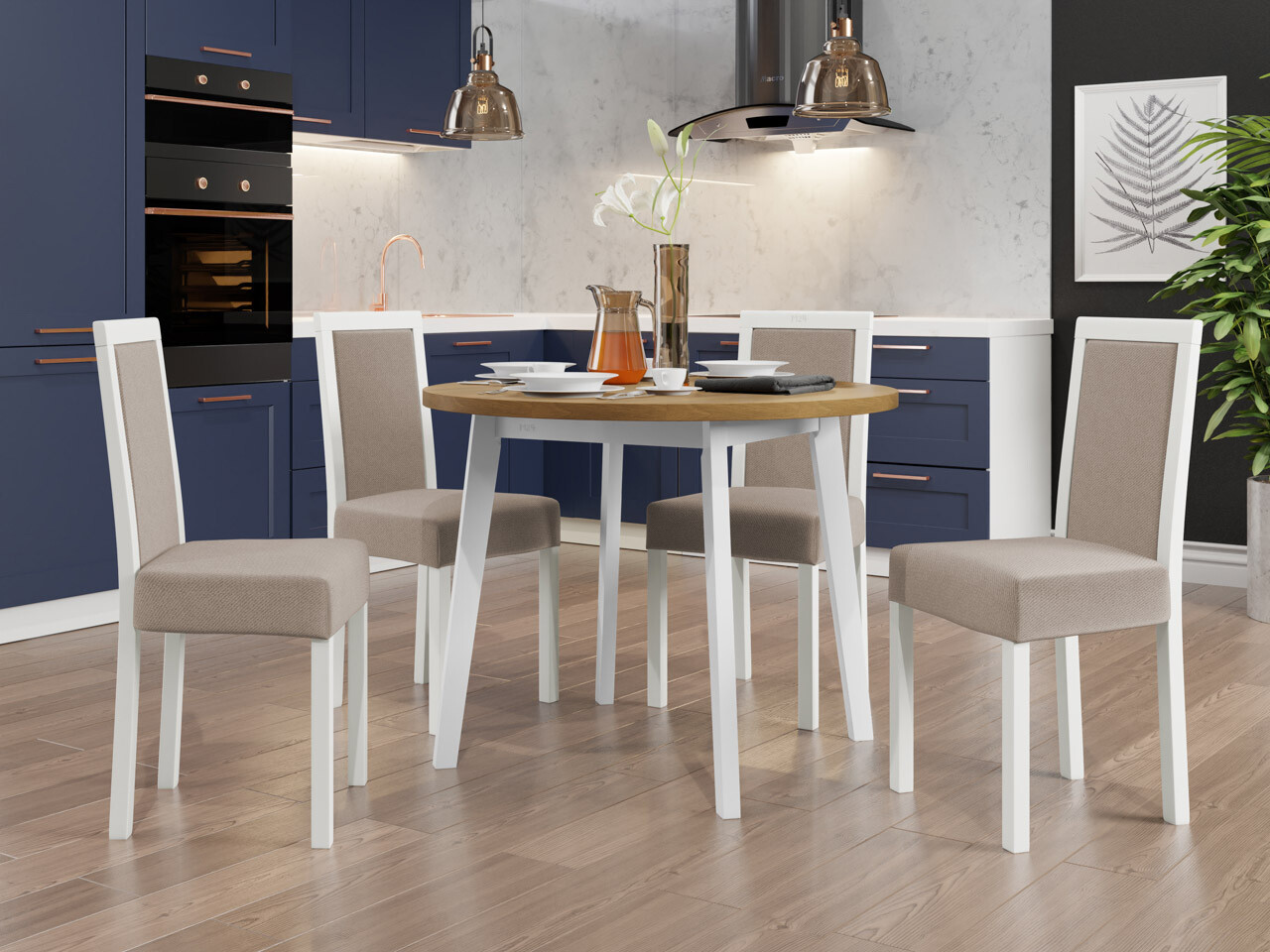 Set de dining Victorville 255 (Paros 2)
