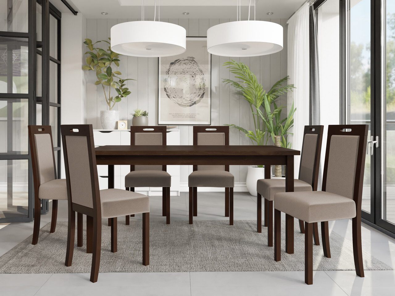 Set de dining Victorville 262 (Paros 2)