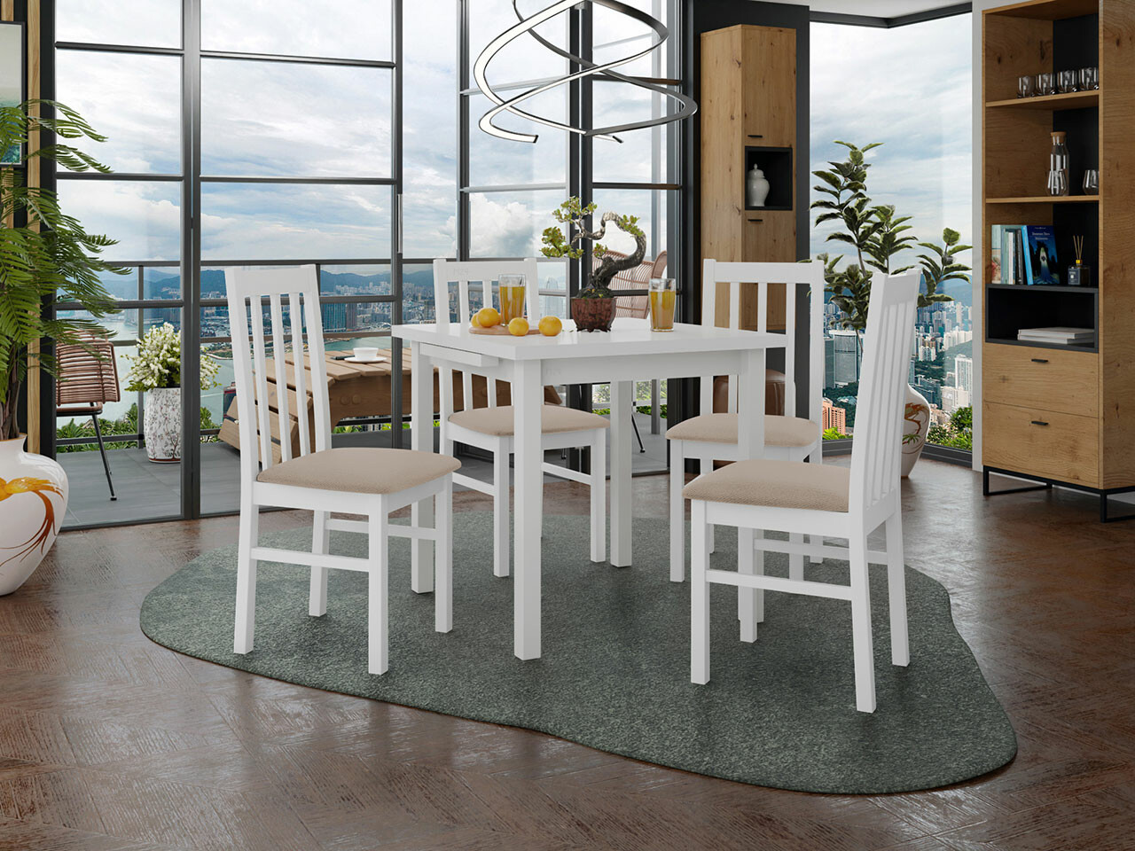 Set de dining Victorville 263 (Paros 2)