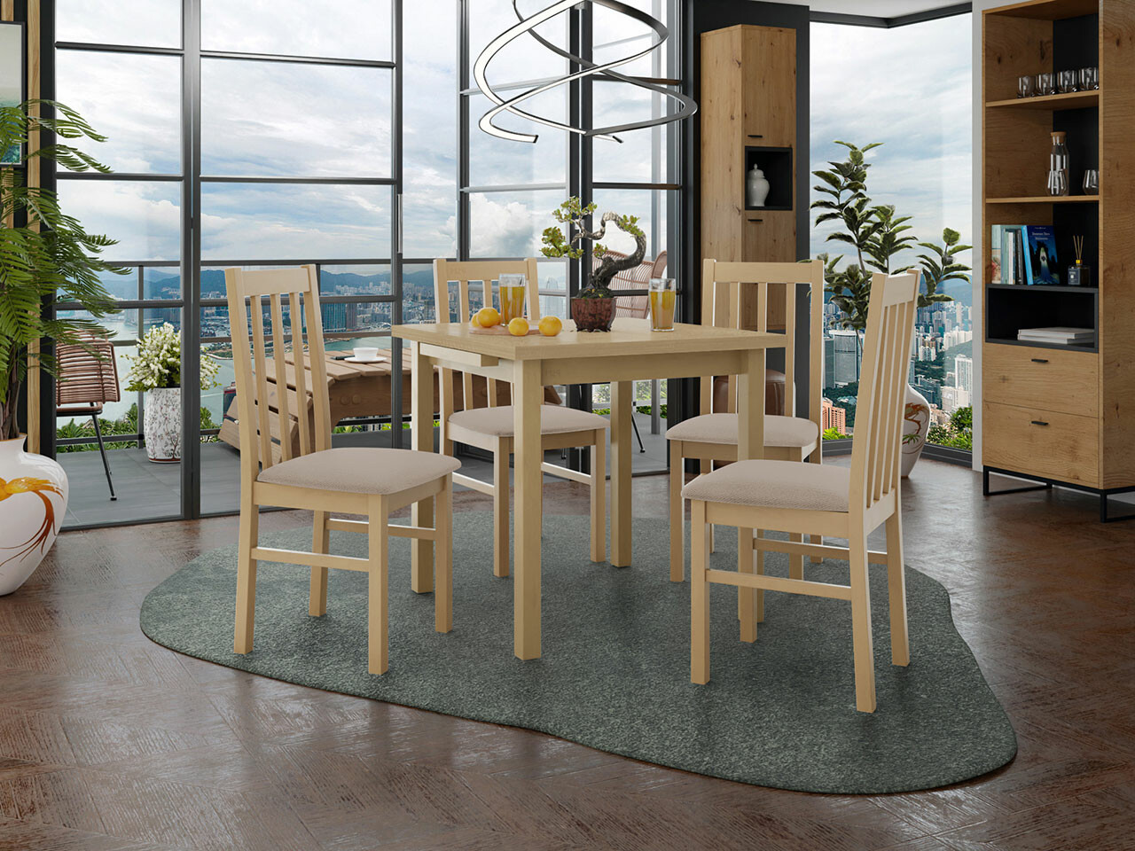 Set de dining Victorville 263 (Paros 2)